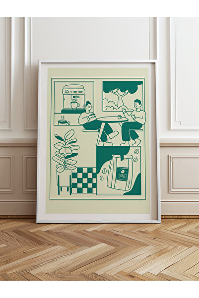 HOMEPACK Pictură cu un singur cadru din lemn Pictură poster dintr-o bucată TK...