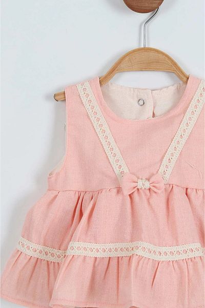 NEGİYYİM Baby Girl Stylish Romper Slopet Dress 6-18 Months