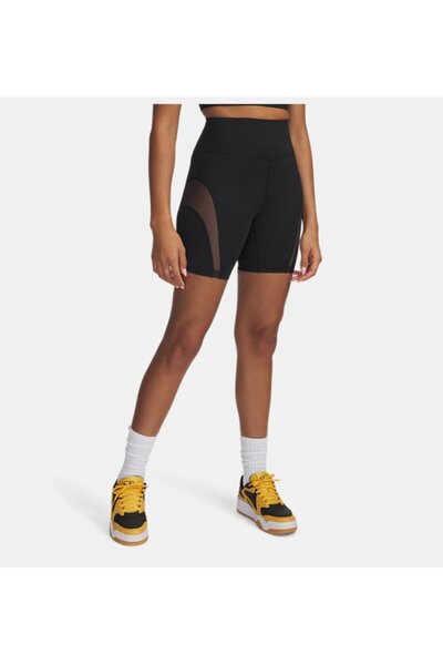 Under Armour Kadın UA Meridian Mesh 7 in Kısa Tayt 6000340-001