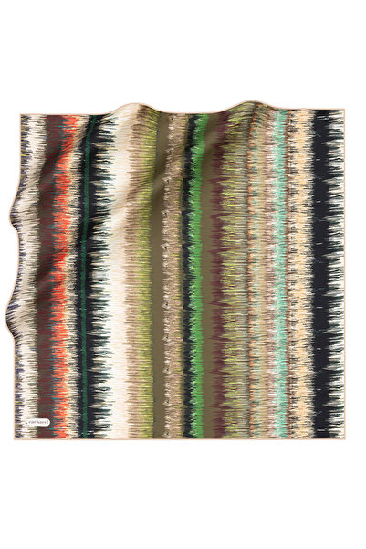 Cacharel Шарф Cacharel Twill з геометричним візерунком