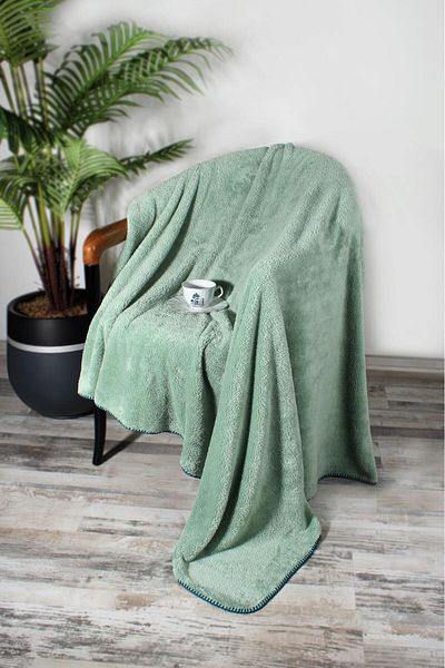 Ellia Soft Foggy Single Wellsoft Plush Tv Blanket Shepherd Stitched (120X170 cm)