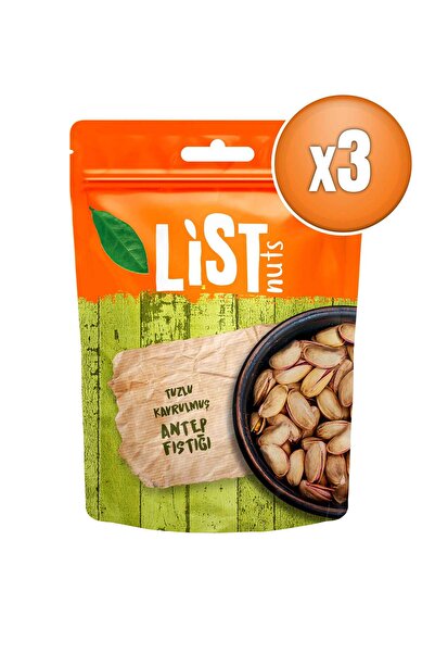 Tuzlu Kavrulmuş Antep Fıstığı 3 x 140 g