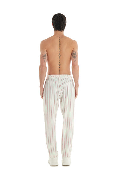 Blackspade Men's Trousers 40722 - Claret Red Striped