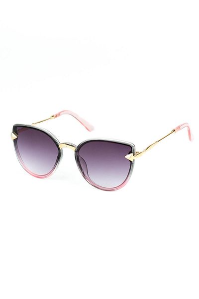 Di Caprio Women's Pink Uv400 Protected Oval Model Sunglasses