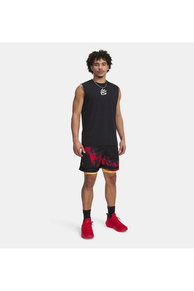Under Armour Ανδρικό κοντό κολάν UA Curry HG με στάμπα