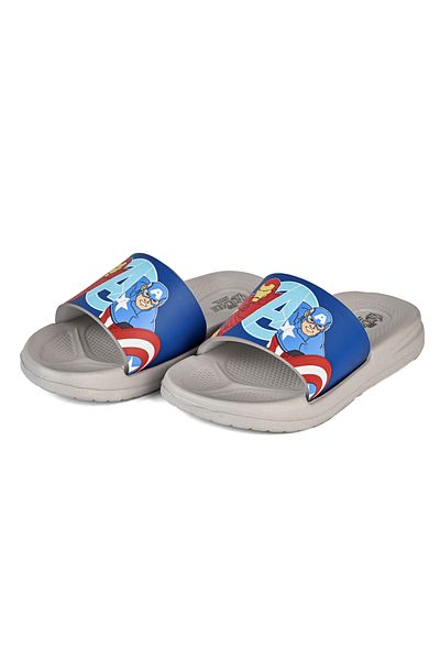 URBAN HAUL UrbanHaul Avengers Patterned Non-Slip Sole Boys' Slider Suitable for Daily Use