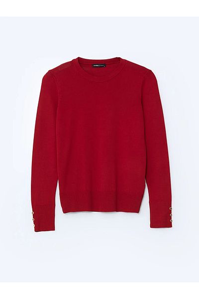 LC Waikiki Lcwaikiki Classic Crew Neck Women's Knitwear Sweater