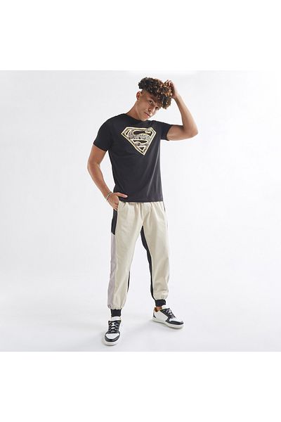 FAV Panelled Joggers With Drawstring Closure And Pockets