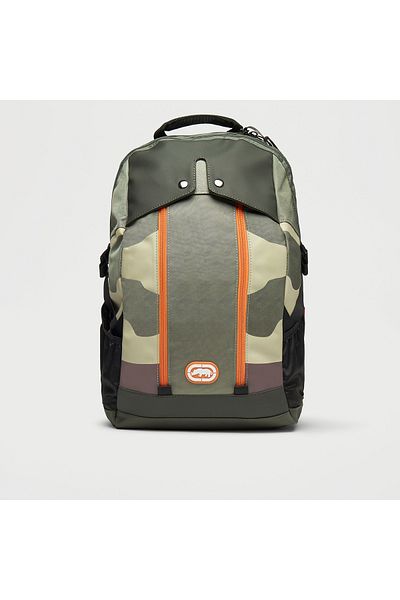 ECKO Unltd Camouflage Print Backpack With Adjustable Shoulder Straps