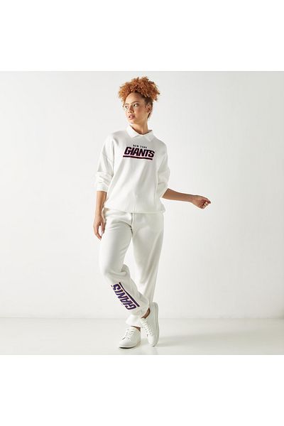 SP Characters New York Giants Print Joggers With Drawstring Closure And Pockets