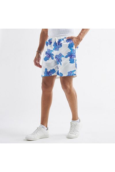 FAV Printed Satin Lounge Shorts