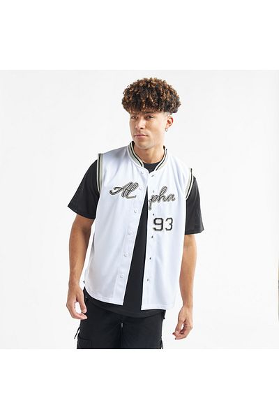 FAV Typography Print Baseball Shirt