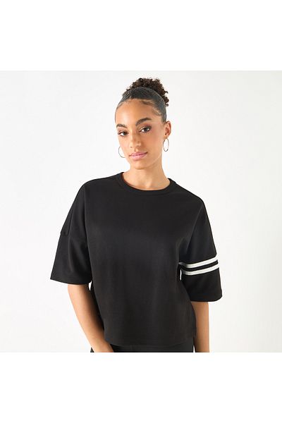 Kappa Logo Print T-shirt With Short Sleeves