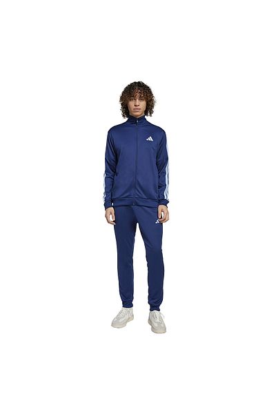 adidas M 3S ft Tt Ts Tracksuit Set Blue Jı8873