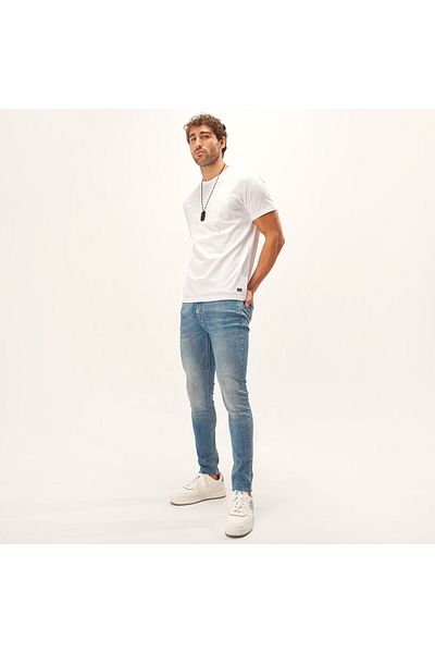 Lee Cooper Crew Neck Regular Fit T-shirt With Short Sleeves