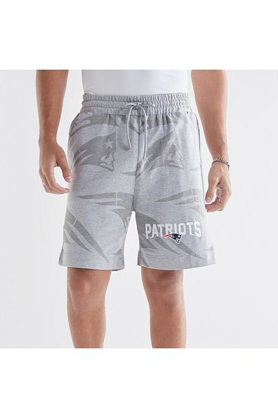 FAV The New England Patriots Print Shorts With Drawstring Closure