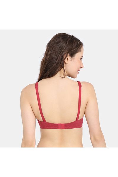 Zivame Balconette Bra With Hook And Eye Closure
