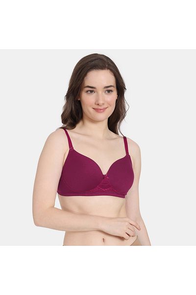 Zivame Balconette Bra With Hook And Eye Closure
