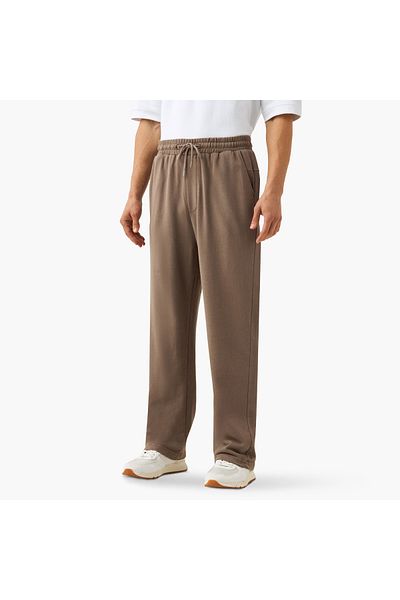 Adot Pocket Detail Track Pants With Drawstring Closure
