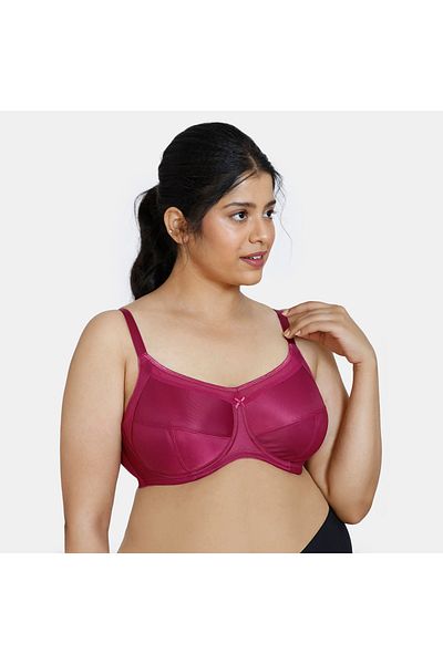 Zivame Wired Non-padded Support Bra With Adjustable Straps