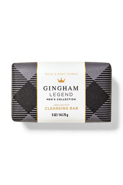Bath & Body Works Gingham Legend Shea Butter Cleansing Bar