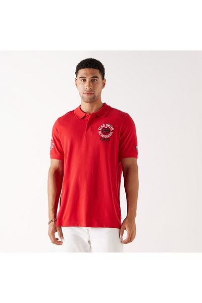 ECKO Unltd Logo Embroidered Polo T-shirt