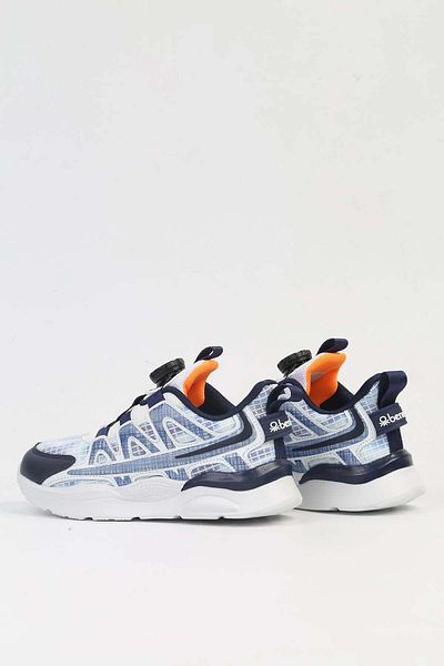 Benetton İTHAL Navy Blue Children's Lace-Up Mechanism Sports Shoes BNI-10254