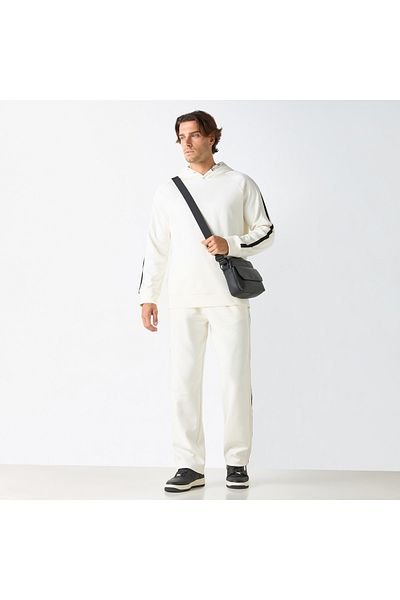 Iconic Panel Detail Track Pants With Drawstring Closure