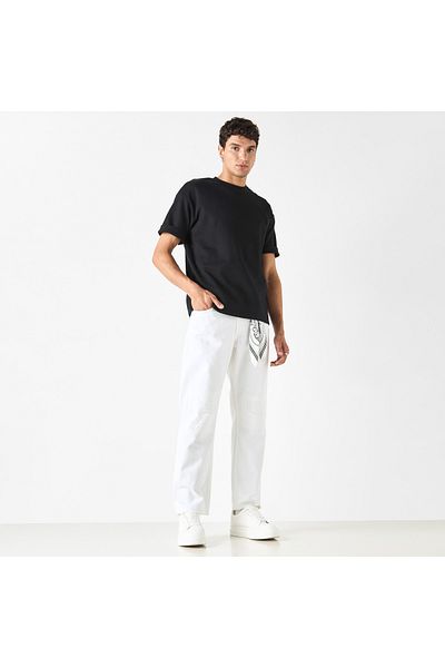Lee Cooper Straight Fit Jeans With Pockets
