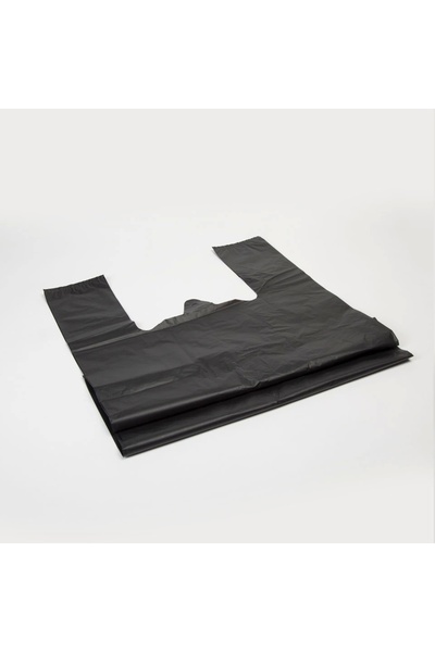 YOK YOK AMBALAJ Siyah Battal Boy Kalın Dökme Poşet 4 Kg 38x75cm
