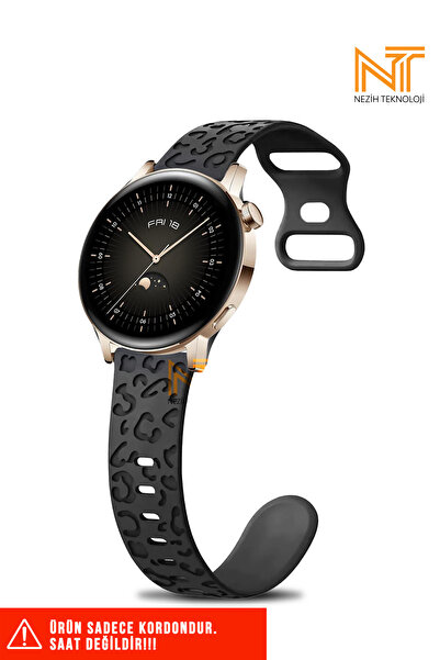 Nezih Case Huawei Watch Gt-gt2-gt3 42mm Ve Elegant 20mm Uyumlu A Kalite Leopa...