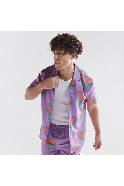 FAV Oversized Satin Shirt