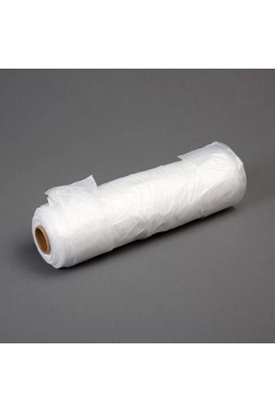 YOK YOK AMBALAJ Roll Bag Transparent Medium Size 200 Pcs (25x44cm) 1 Box 20 Rolls
