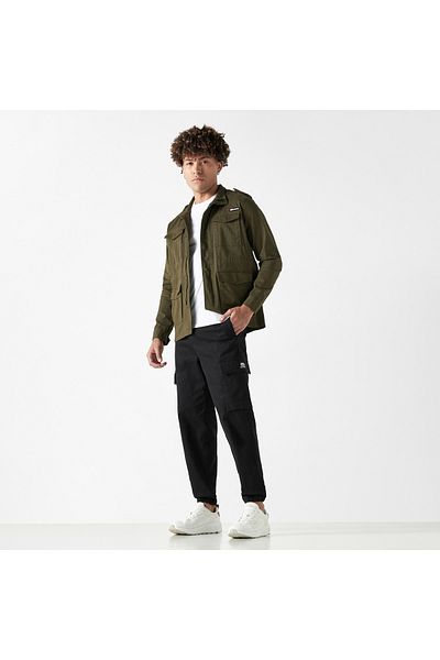 ECKO Unltd Solid Cargo Pants With Pockets