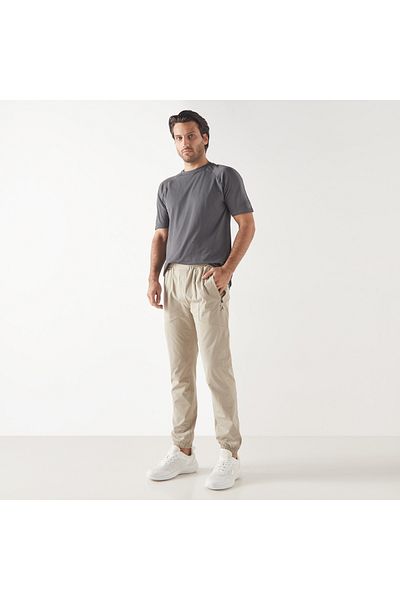 Adot Joggers With Elasticated Waistband And Pockets