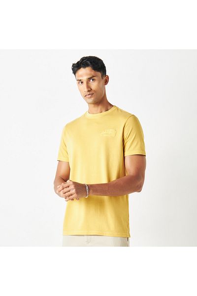 ECKO Unltd Logo Embroidered Crew Neck T-shirt