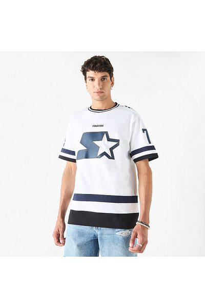 Starter Printed T-shirt With Crew Neck And Short Sleeves