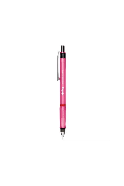 Rotring 0.7 mm Visuclick Versatil Pen, Ergonomic Tactical, Opaque Pink, Metal Mechanism