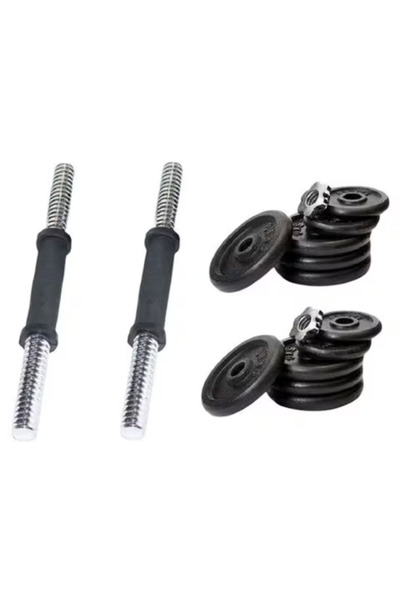 MAAS 20kg Adjustable Compact Dumbbell Set for Home Gym Training