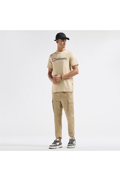 FAV تي شيرت مطبوع برقبة دائرية من Ecko Unltd