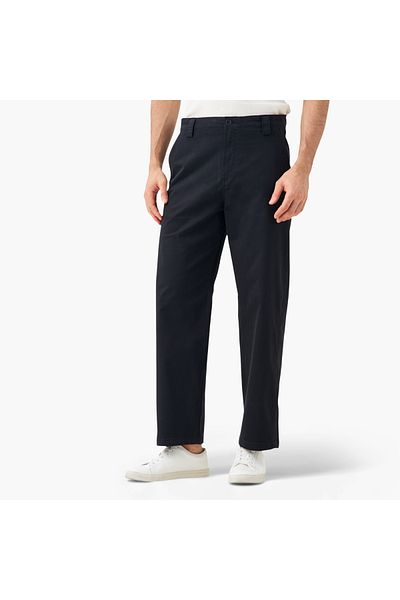 Iconic Straight Fit Trousers With Button Closure
