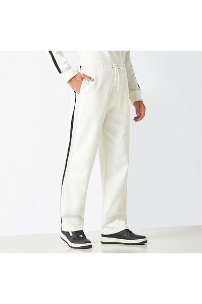 Iconic Panel Detail Track Pants With Drawstring Closure