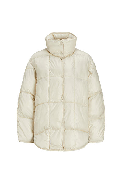JJXX Γυναικείο παλτό σε ανοιχτό λευκό χρώμα JXCORA QUILTED JACKET OTW SN