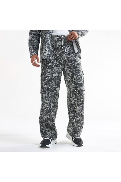 FAV Camouflage Print Cargo Pants With Pockets