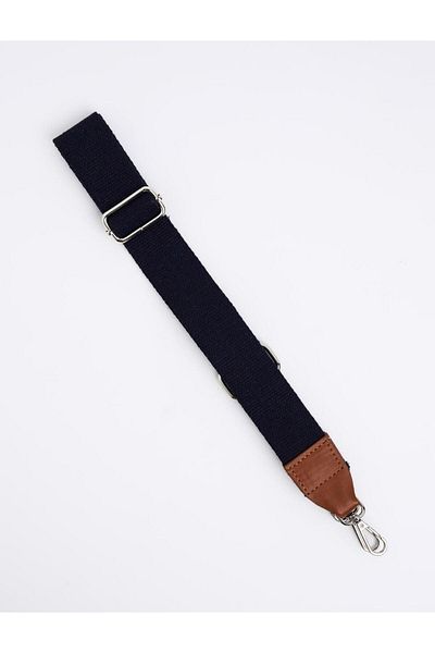 Jimmy Key Ecru Canvas Hand and Shoulder Bag with Removable Strap Detail