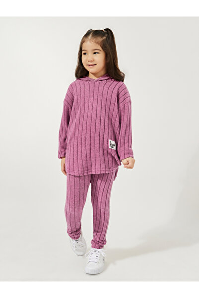 Styli Longline Knit Hoodie & Leggings Set