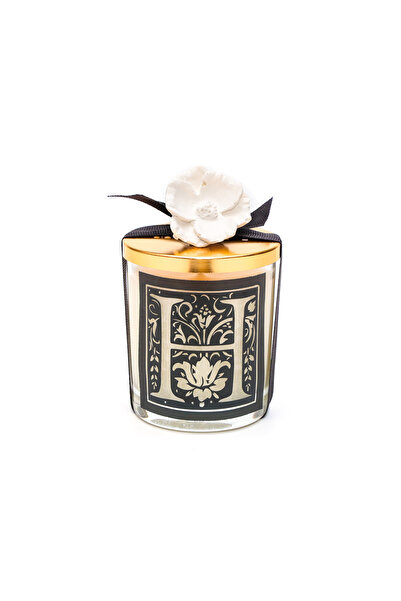 Missi Kişiye Özel H Harfi Yasemin Sandal Vegan Mum(140 GR)