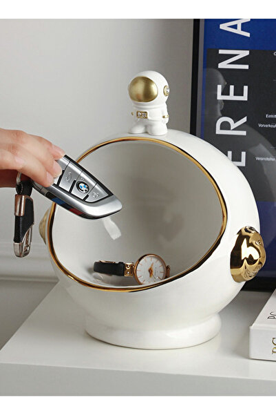 sharpdo Golden Astronaut Storage Ornament