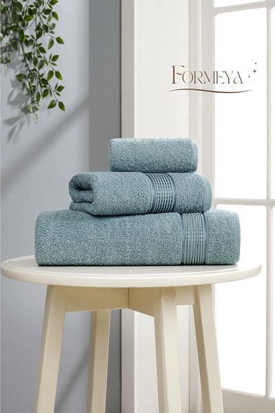 Formeya 3-teiliges Badetuch-Set Badetuch-Set