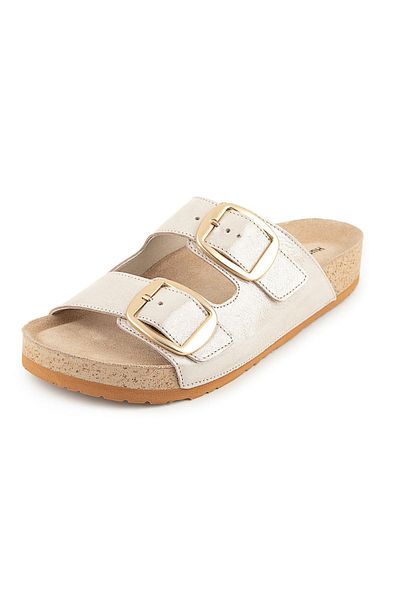Hush Puppies Γυναικείες παντόφλες από γνήσιο δέρμα Hus Puppies Chioma Ανατομική Σόλα